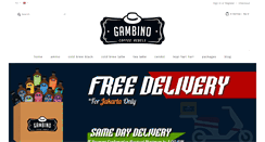 Desktop Screenshot of gambinocoffee.com